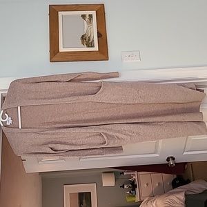 Gap duster sweater, Medium, taupe